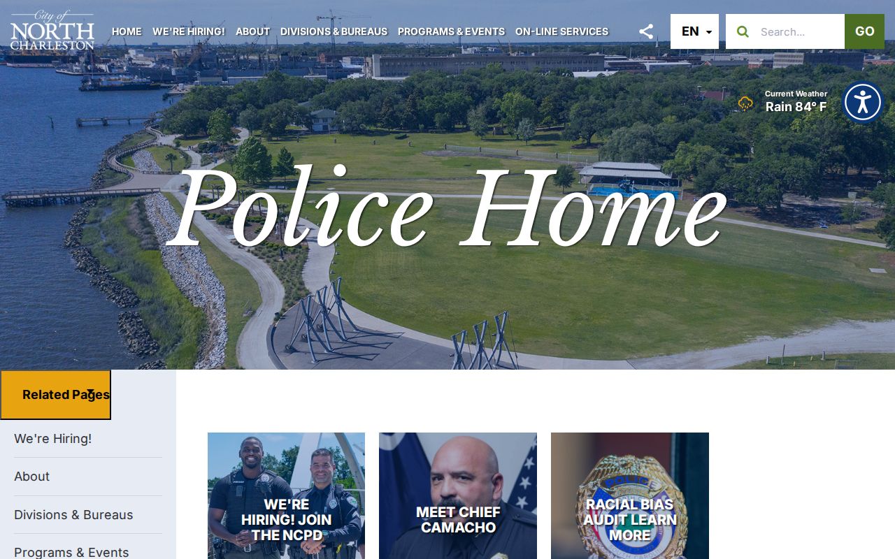 North Charleston Police Department official records source