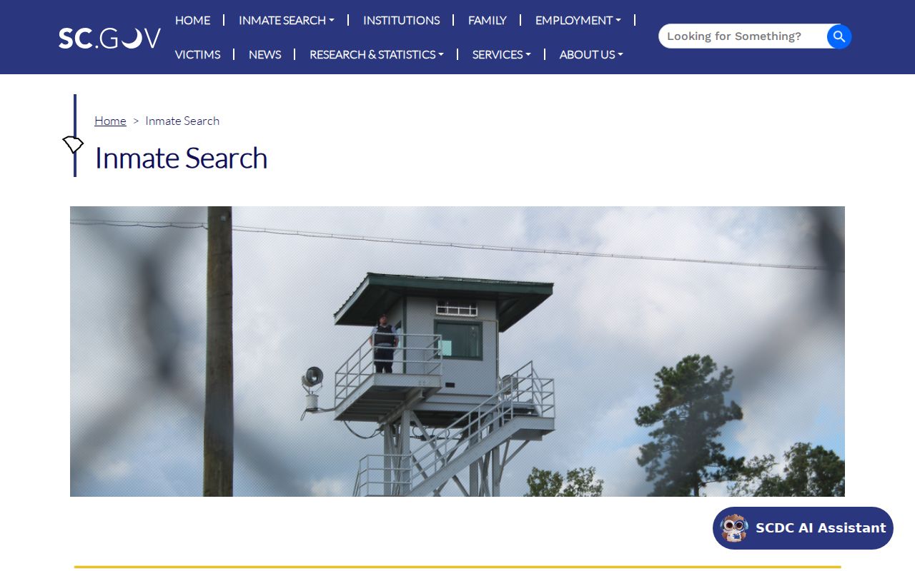 South Carolina prison locator compared with Charleston County sex offender records